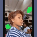 Human hair short jerry curls with full frontal in brown colour
