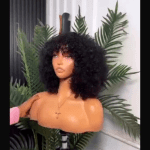 Baby curls fringe in natural colour